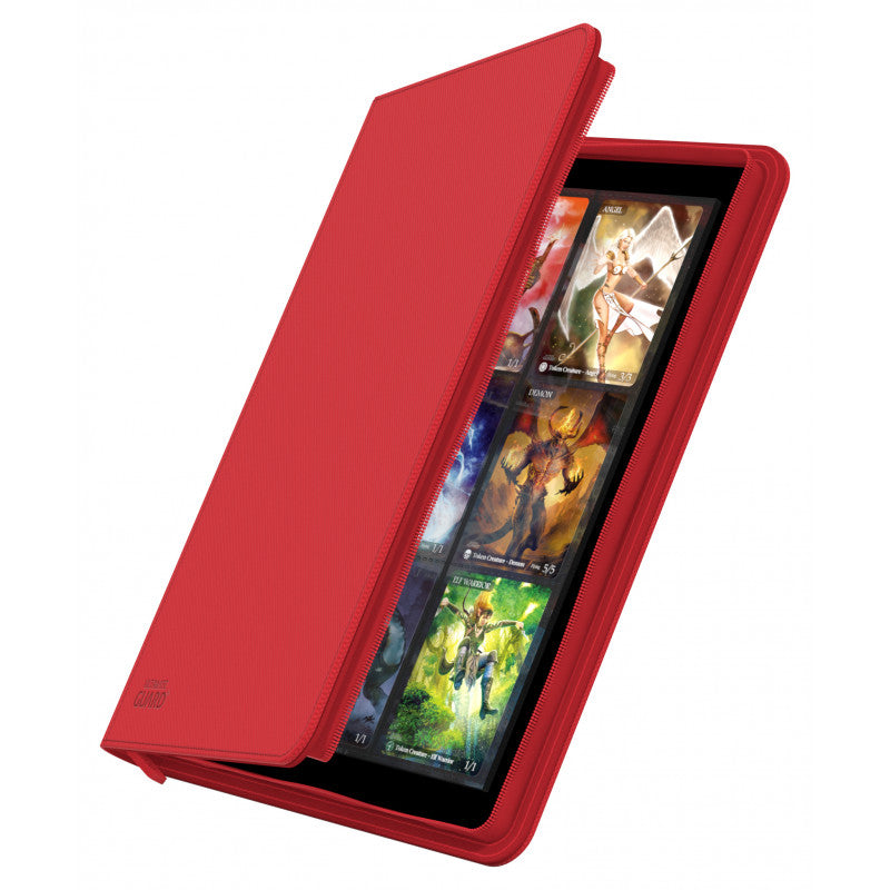 Ultimate Guard 18-Pocket Zipfolio Xenoskin 360 Red
