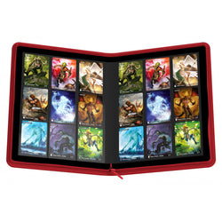 Ultimate Guard 18-Pocket Zipfolio Xenoskin 360 Red
