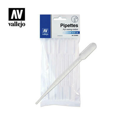 Vallejo Pipettes medium size 3 Ml. (8pcs)