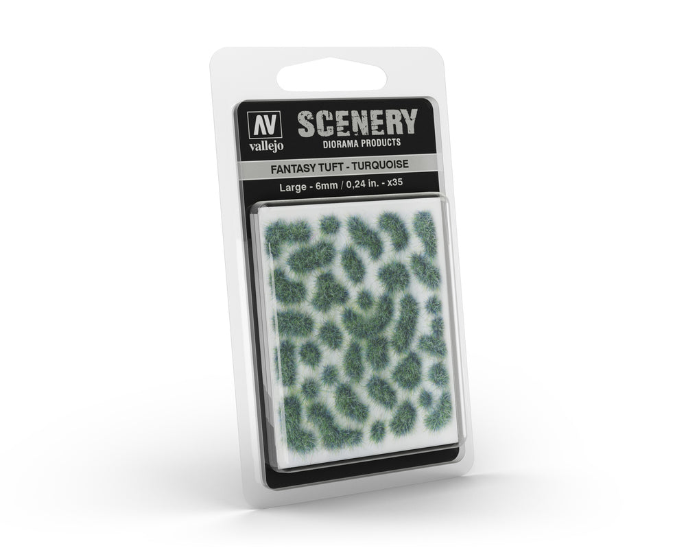 Fantasy Tuft - Turquoise (6mm)