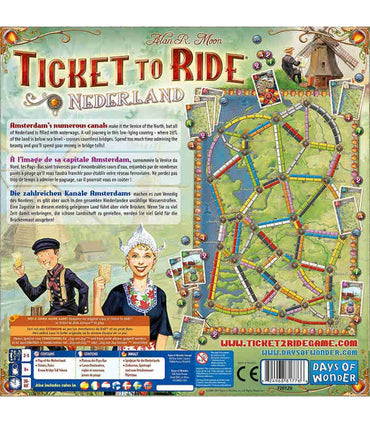 Ticket to Ride Map Collection: Volume 4 – Nederland