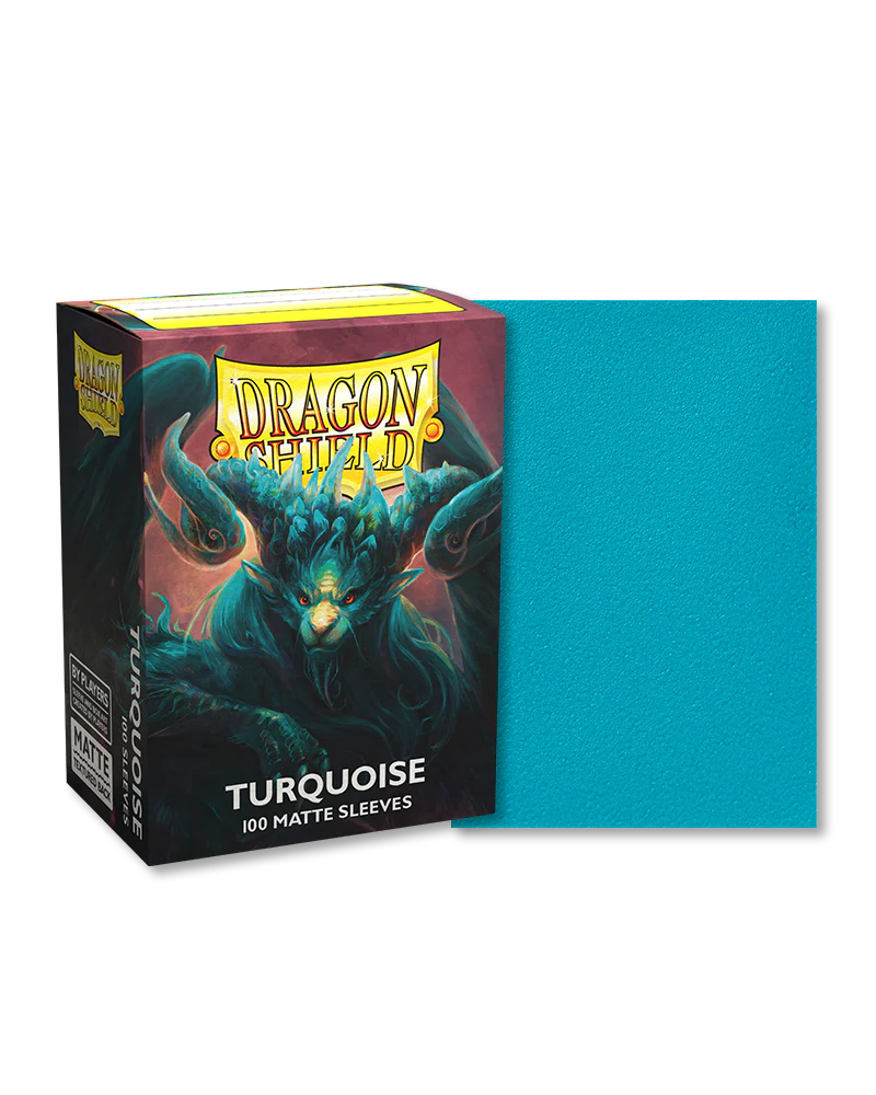 Dragon Shield Standard Size - Matte Turquoise 100pc