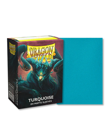 Dragon Shield Standard Size - Matte Turquoise 100pc