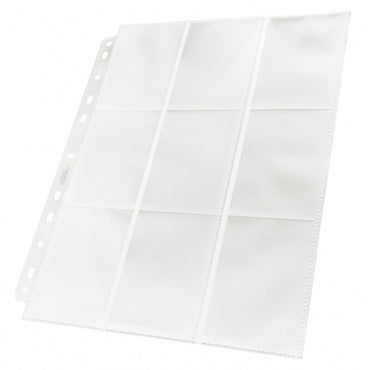 Ultimate Guard 18-Pocket Side-Loading Pages (50) White