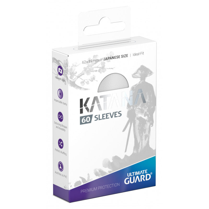 Ultimate Guard Japanese Size - Katana White 60pc