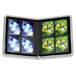 Ultimate Guard 8-Pocket Zipfolio Xenoskin 160 White