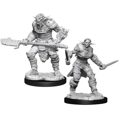 Nolzur's Marvelous Unpainted Minis: Bugbear Barbarian & Rogue