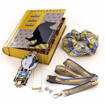 Harry Potter: Hufflepuff House Tin Gift Set - Jewellery & Accessories