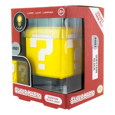 Super Mario: 3D Light Question Block 10 cm