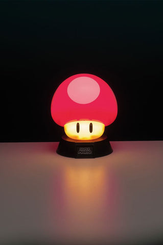 Super Mario: 3D Light Mushroom 10 cm