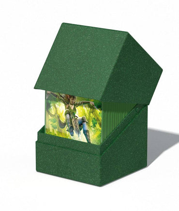 Ultimate Guard Return To Earth Boulder 100+ Deck Case Green