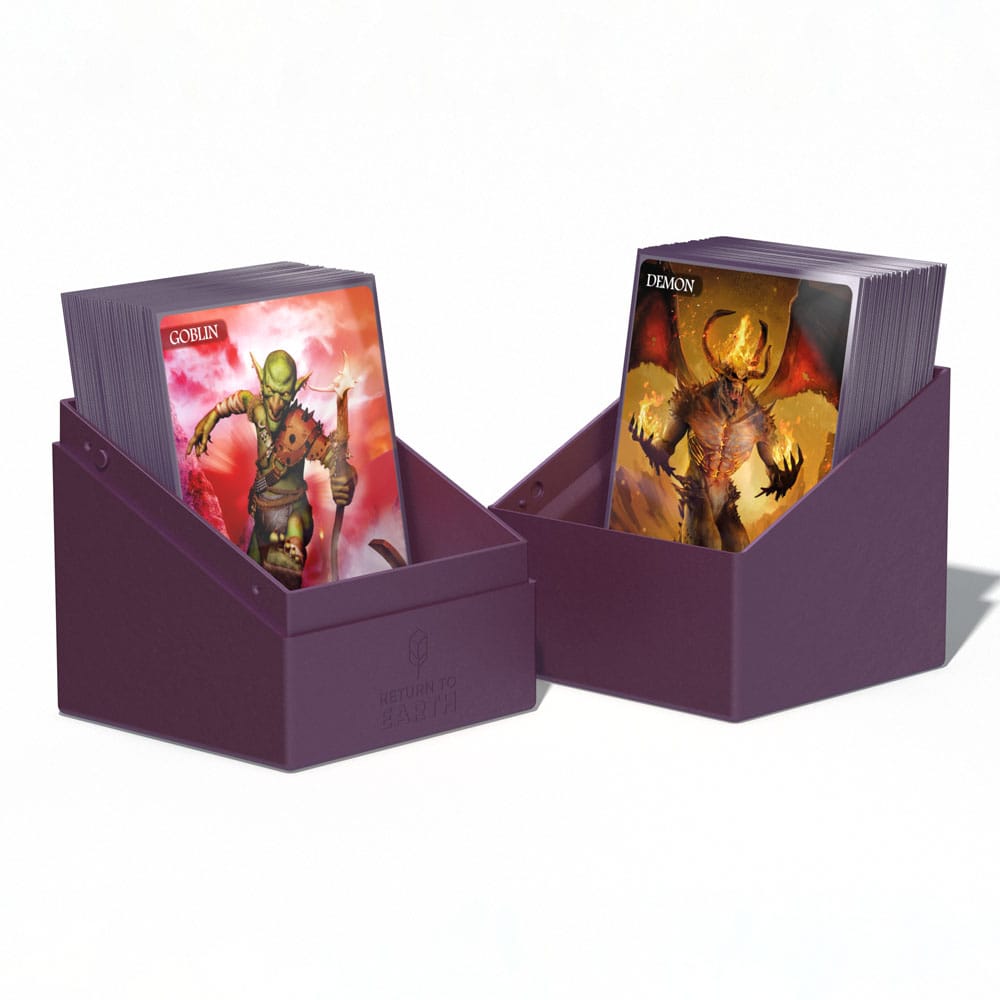 Ultimate Guard Return To Earth Boulder 100+ Deck Case Purple
