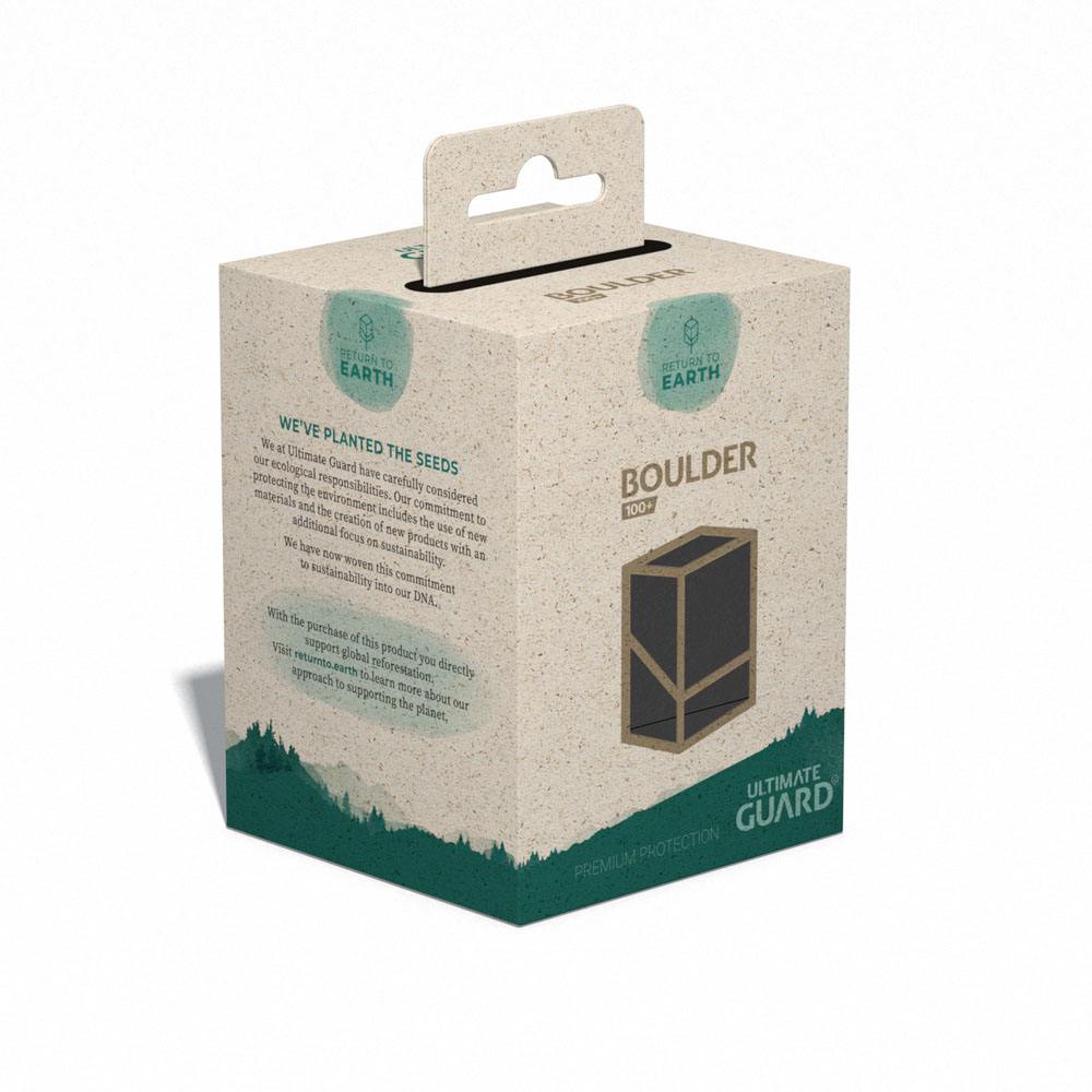 Ultimate Guard Return To Earth Boulder 100+ Deck Case Black