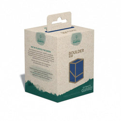 Ultimate Guard Return To Earth Boulder 100+ Deck Case Blue