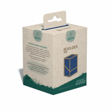 Ultimate Guard Return To Earth Boulder 100+ Deck Case Blue