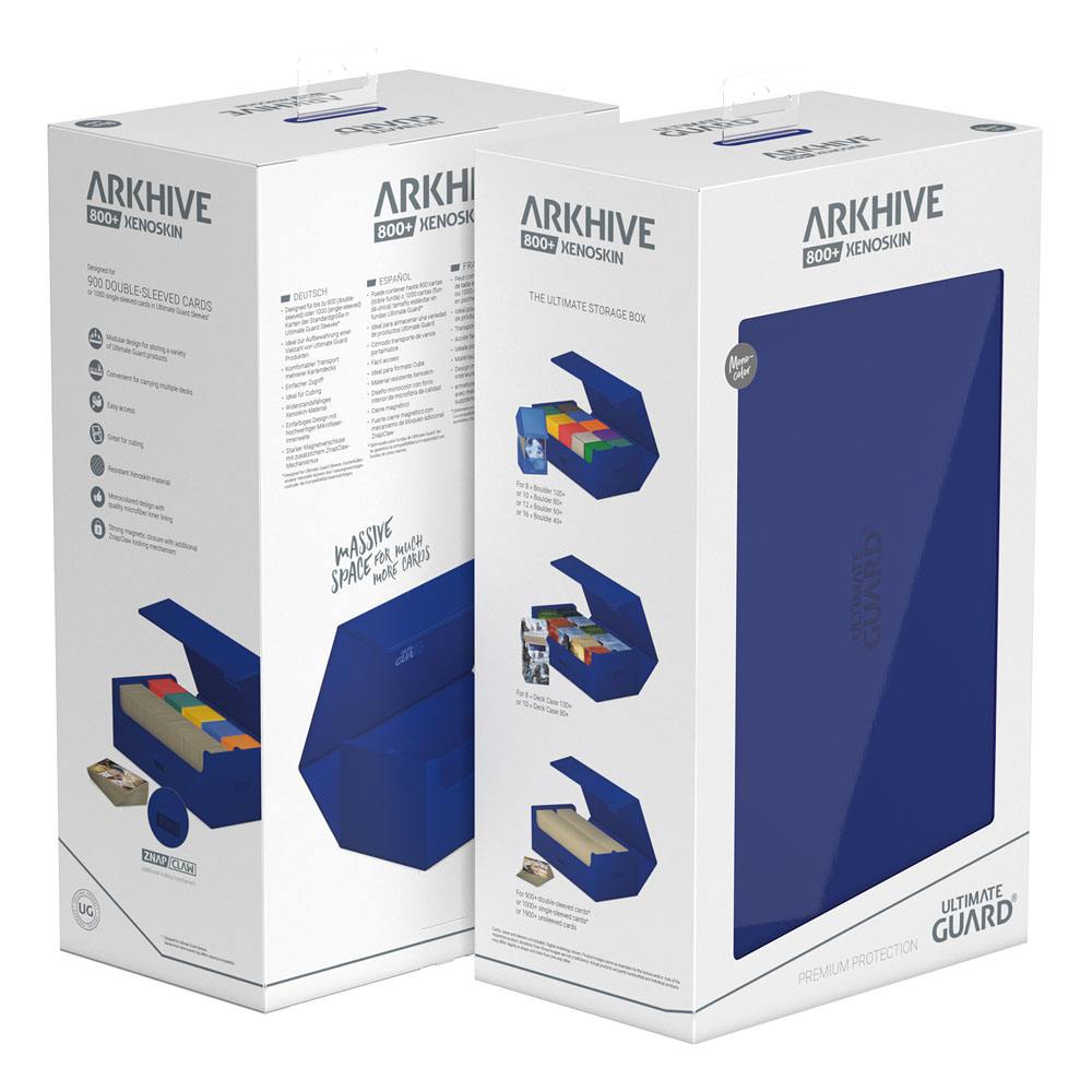 Ultimate Guard Arkhive 800+ XenoSkin Monocolor Blue