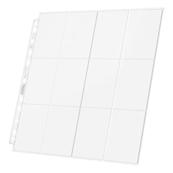Ultimate Guard - 24-Pocket QuadRow Side-Loading Pages Clear (10)