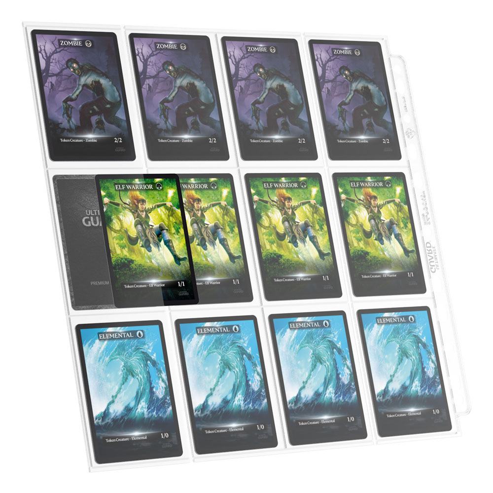Ultimate Guard - 24-Pocket QuadRow Side-Loading Pages Clear (10)