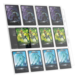 Ultimate Guard - 24-Pocket QuadRow Side-Loading Pages Clear (10)